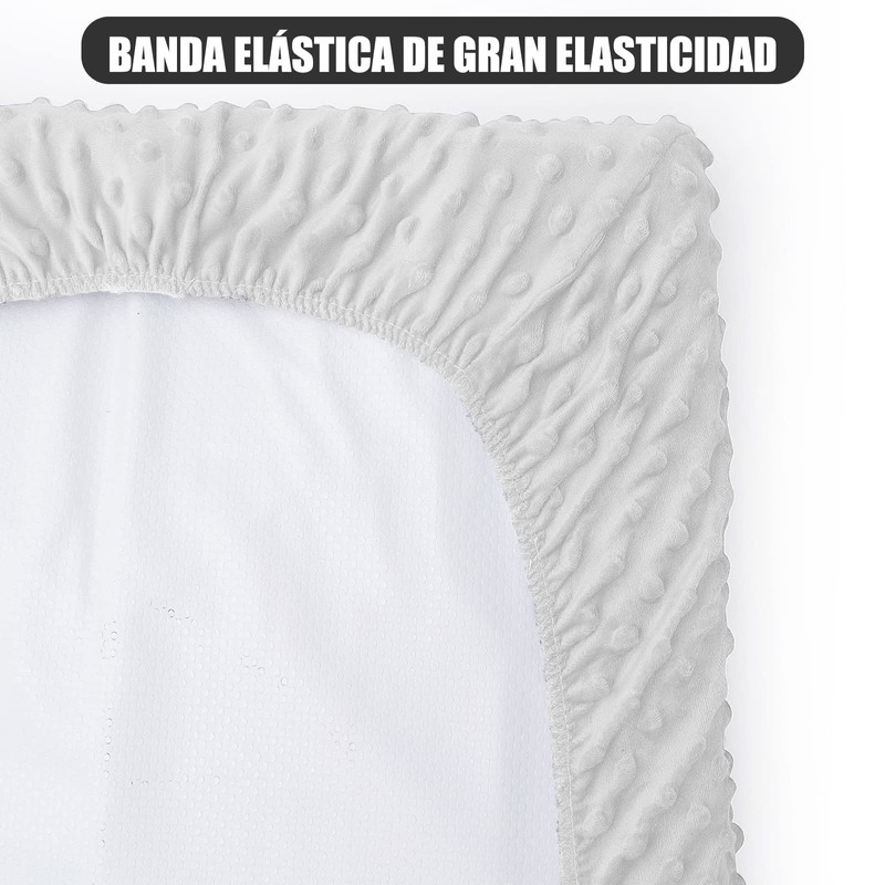 Cambiador de Pañales para Bebé, Funda de cojín cambiador, Ultrasuave