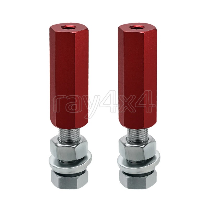 M MATI 1/4" Quick Release Flag Pole Holder Mount Red