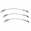 Eagle Claw 08012-005 9-Inch Steel Leader 30# Black