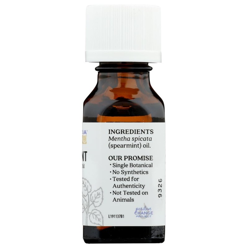 Aura Cacia - Essential Oil Spearmint - 0.5 fl oz