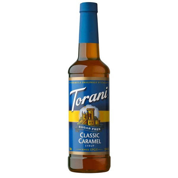 Torani SugarFree Classic Caramel Syrup With Splenda 750 ml/25.4 fl.oz.