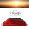 2pcs Solar Strobe Warning Light Waterproof Light Control High Bright