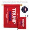 Ornament Collection Trump Vance Flag Red Garden Wall Home Room