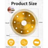 ZORUNNA Diamond Saw Blades,Super Thin 4.5" Diamond Blade for Grinder,