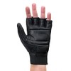 Globaleather Globaleather Classic Fingerless Wheelchair Gloves - Black (X Small)