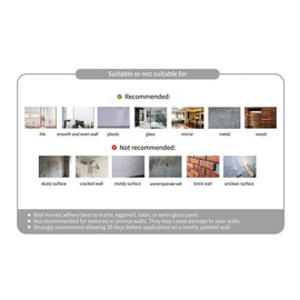 Flortlias Peel and Stick Jumbo Leaves Wall Mural, Leather Textured Vinyl Self-Adhesive Wallpaper for Bedroom Living Room Accent Wall Decor, Urban Tropical Large Leaves