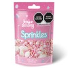 Sprinkles Mix Perlas Y Flores Rosas 80 Gr. BAKE DARLING
