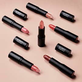 Korff Lipstick Lumi Matte Intense Colour and Good Hold Creamy Texture with Collagen, Hyaluronic Acid and Vitamin E, 01 Nude Brown, 4.2 ml