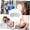FOMIYES 2pcs Silk Sleep Mask Travel Eye Cover Silk Sleep