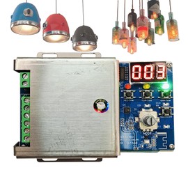 Remote 3 Channel Light Cycle Controller Sequencer with 50+ Modes 110/240V AC Easy to Program and Fix Installation Smart Digital Display Microcontroller