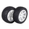 RC Car Rubber Tire, 4pcs RC Truck Rubber Tire nylon