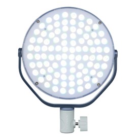 NANLITE Miro 60C RGBW Round LED Panel Video Light,2700-7500K Bi-Color APP Control Fill Light for Video Recording,Live Streaming
