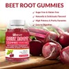 Beet Root Gummies, Nitric Oxide Supplement for Men Women |