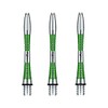 WINMAU Triad Aluminium Green Short Shafts (Shafts) - 1 Set