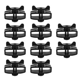 Sarini 10 Pcs Electric Fence Strainer Wire Fence Ratchet Wire Tightener Inline Tensioner Reusable Wire Ratchet Tensioner for Secure Electric Fencing
