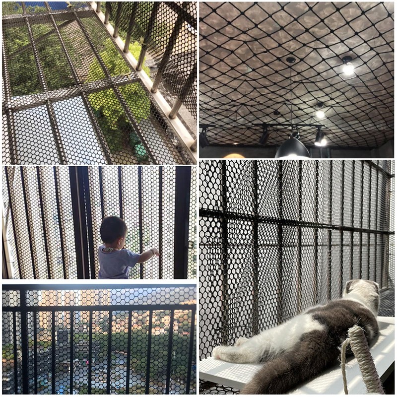 BAKENLON Safety Net for Children, Balcony Cat Net, Stair Protective