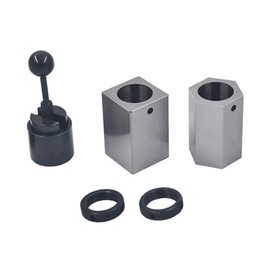 TINVHY 5C-CB 5C Collet Block Set - Milling Machine Collet Blocks: Hex, Square & Closer (1/16-1-1/16 Capacity)