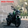 OFIG Adventure Motorcycle Mirrors, Adjustable Motorcycle Side Mirrors with 7/8"