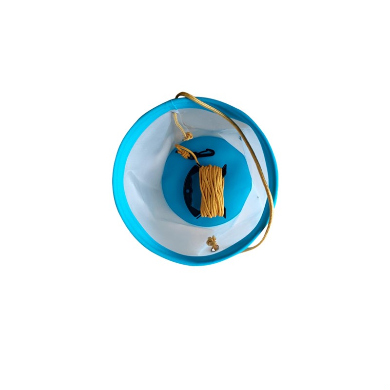Collapsible Fishing water Bucket with 5m Detachable Cord