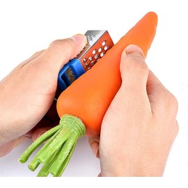 Mini Grater, Stainless Steel Cheese Ginger Vegetable Spices Small Grater for Kitchen (White)