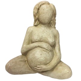 Pregnant Women Sculpture New Mom Gifts, Creative Resin Meaningful Pregnant Women Statues for Home Decor-