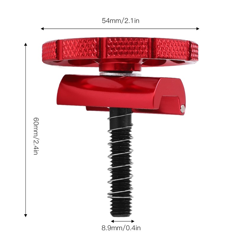 Folding Bicycle Aluminum Hingle Clamp C Buckle CNC Integrated for