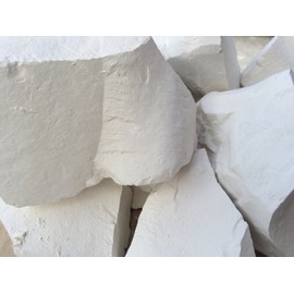 Monastic Edible Chalk Chunks (lump) Natural for Eating (Food), 8 oz (230 g)