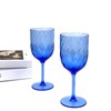 Yalin Set of 6 Unbreakable 15 oz Acrylic Plastic Wine