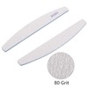 25 Count 80/80 Grit Coarse Nail Files for Acrylic Nails,