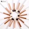 DUcare Eyeshadow Brushes 15Pcs- Professional Eye Makeup Brushes for Blending,