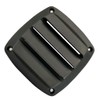 Black Exhaust Ventilation Plate for Your Enclosed Trailer Vent -