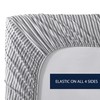 Nautica - Double Fitted Sheet Cotton Percale Bedding Crisp and