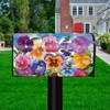 Briarwood Lane Mailbox Cover - Standard Size - Pansies Spring