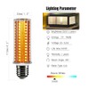JHOTEC LED Corn Light Bulb 150W Equivalent 2500 Lumen 3000K