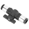 Hand Valve, Pneumatic Connector, 2-Way Valve, Quick Connector, Self Locking