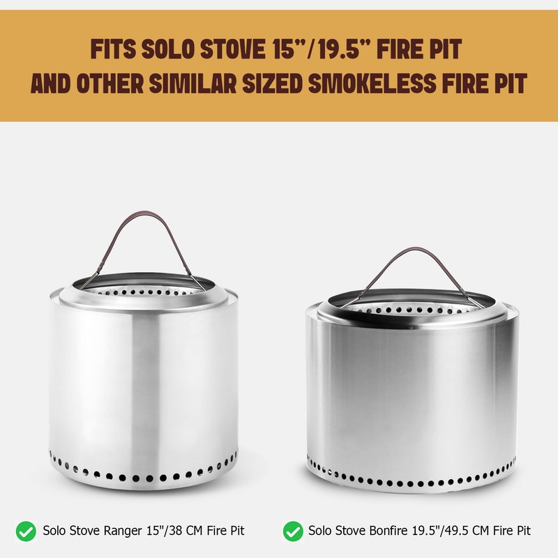 onlyfire Carry Handle for Solo Stove Ranger 38.1 cm and