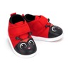 ikiki Squeaky Shoes for Toddlers/Little Kids (Ladybug, Red/Black, Size 10)