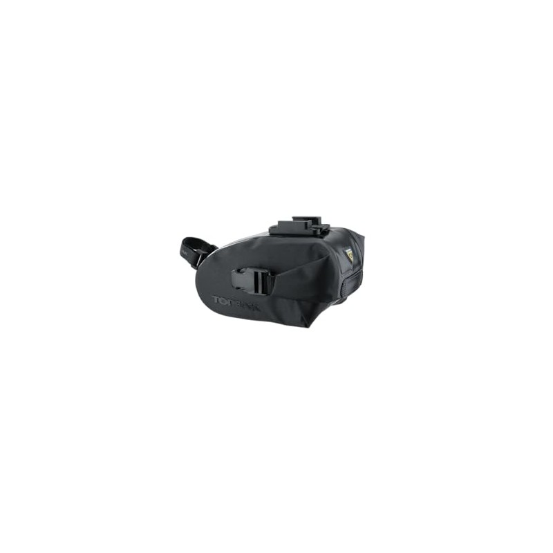 Topeak Wedge Drybag with Fixer (Black, 5.9x3.5x3.5-Inch, Small)