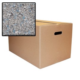 Concrete Floor Supply Hybrid Stone Epoxy Flake 25lbs (B-4101 Blue Granite)