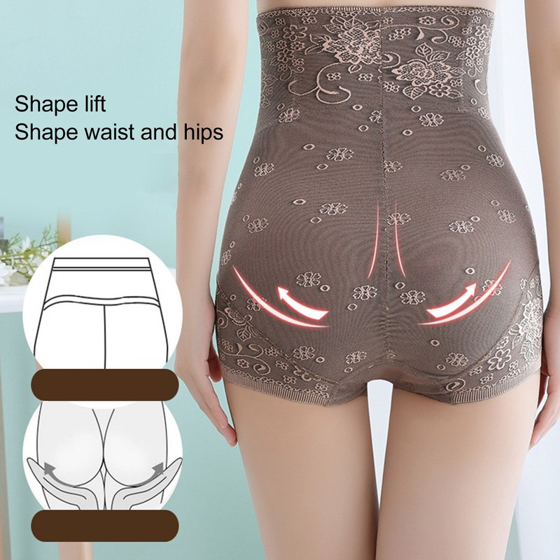 Abdominal Belly Band Pants Shapewear High Waisted Lifting Compression Underwear