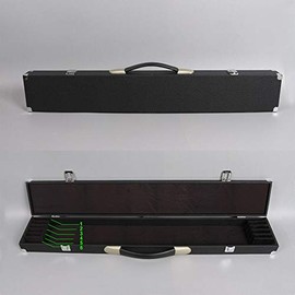 Yinfente Violin Cello Bow Case Hard Case Bow Bag Hold 6 pcs bows Wood Body Two Lock Carry Bows
