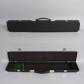 Yinfente Violin Cello Bow Case Hard Case Bow Bag Hold 6 pcs bows Wood Body Two Lock Carry Bows