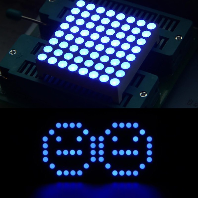 DAOKAI Dot Matrix Module 8x8 Dot Matrix LED Display Single