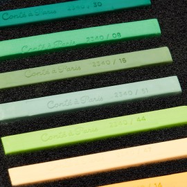 Conté à Paris Landscape Colour Carre Crayons (Pack of 12)
