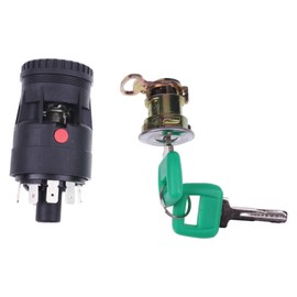 ZTUOAUMA Ignition Switch 15082295 for A20C A30C A25D A35E A35 A30D L120 T450D L120D L180D L180E L220D L220E L30 L330C L50D L50E L60E L70 L70C L70D L70E L90