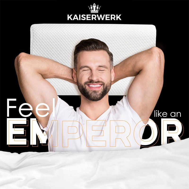 KAISERWERK Replacement Pillow Case – Very Soft and Breathable Made