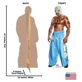 Advanced Graphics WWE Cardboard Stand-Up Wrestler: Rey Mysterio