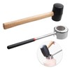 YiePhiot Coconut Opener Tools with Hammer, Super Safe & Easy