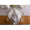DII CAMZ38724 Solid Chambray, Table Runner 14x108, Chambray Gray
