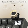 RK ROYAL KLUDGE R98 Pro Wired Mechanical Keyboard, 96% Creamy